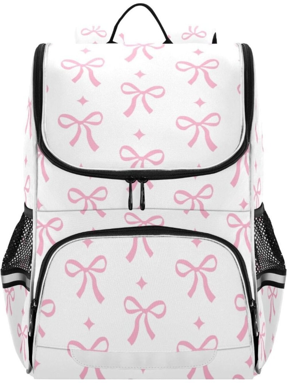🎃Backpack with Reflective Strip Bow for Kids Boys Elementary School Bags